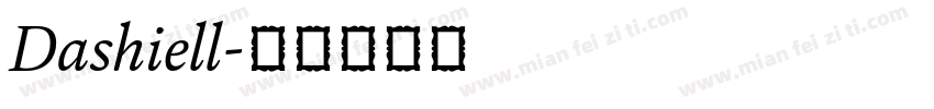Dashiell字体转换