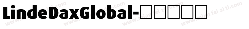 LindeDaxGlobal字体转换
