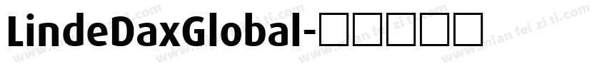 LindeDaxGlobal字体转换