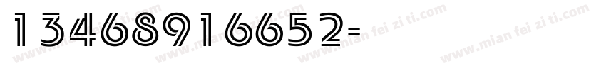 13468916652字体转换