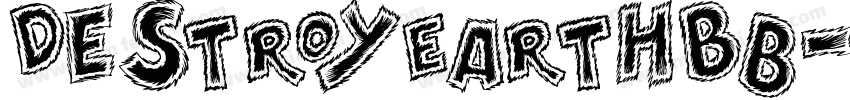 DestroyEarthBb-J2Z7字体转换