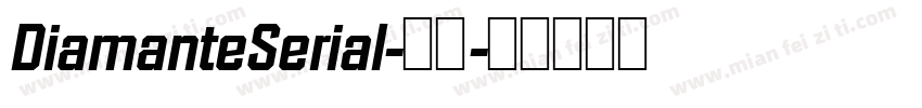 DiamanteSerial-常规字体转换