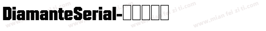 DiamanteSerial字体转换
