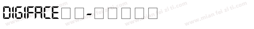 Digiface十六字体转换