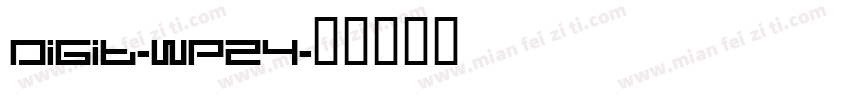 Digit-WpZ4字体转换