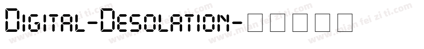 Digital-Desolation字体转换