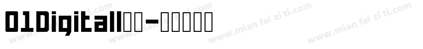 01Digitall字体字体转换