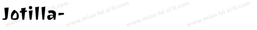 Jotilla字体转换