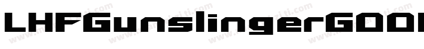 LHFGunslingerGOOD字体转换