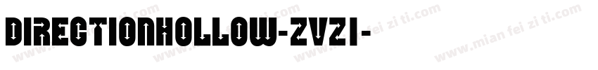 DirectionHollow-zVZ1字体转换
