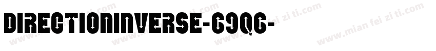 DirectionInverse-69q6字体转换