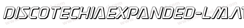 DiscotechiaExpanded-lmAV字体转换