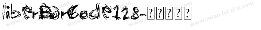liberBarcode128字体转换