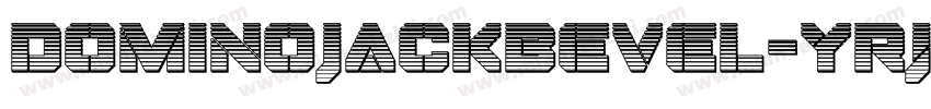 DominoJackBevel-yRjZ字体转换