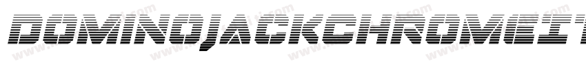DominoJackChromeItalicItalic-nWL4字体转换