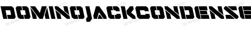 DominoJackCondensedItalicCondensedItalic-RZ0e字体转换