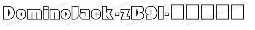 DominoJack-zB9l字体转换
