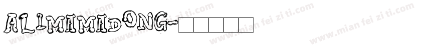 AlimamaDong字体转换