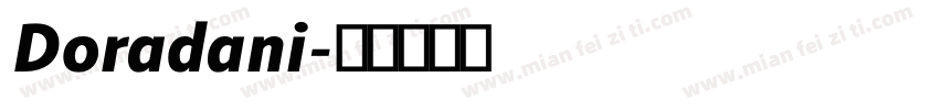 Doradani字体转换