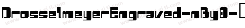DrosselmeyerEngraved-nBy0字体转换