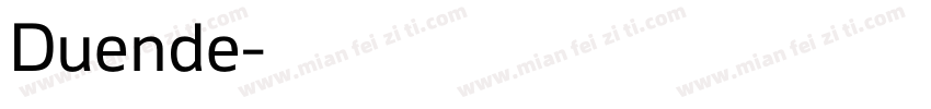 Duende字体转换