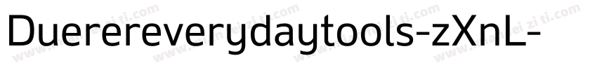 Duerereverydaytools-zXnL字体转换
