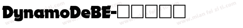 DynamoDeBE字体转换