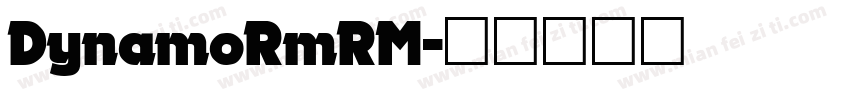 DynamoRmRM字体转换