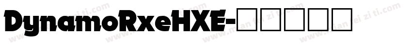 DynamoRxeHXE字体转换