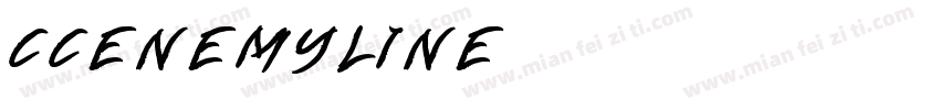 CCEnemyLine字体转换