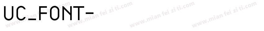 UC_Font字体转换