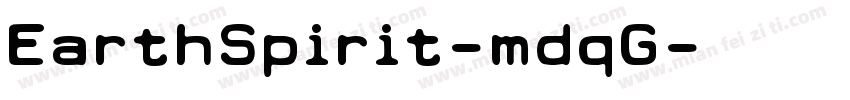 EarthSpirit-mdqG字体转换