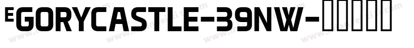 Egorycastle-B9nV字体转换