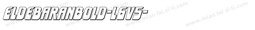 EldebaranBold-L6v5字体转换