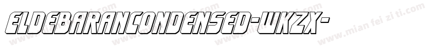 EldebaranCondensed-wKZx字体转换