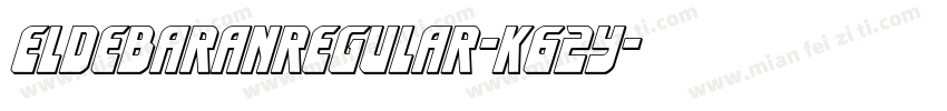 EldebaranRegular-K62y字体转换
