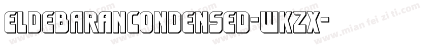 EldebaranCondensed-wKZx字体转换