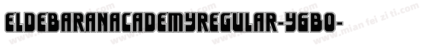 EldebaranAcademyRegular-Y6BO字体转换