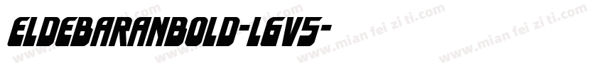 EldebaranBold-L6v5字体转换