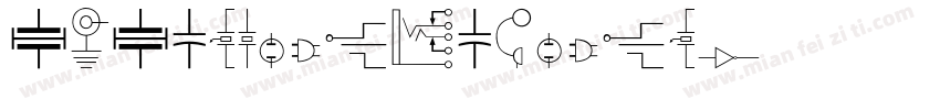 electronicFont字体转换