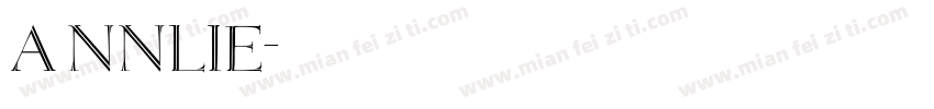 Annlie字体转换