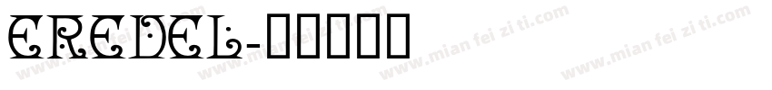Eredel字体转换