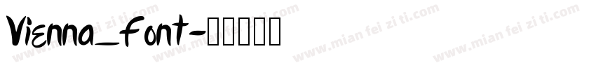 Vienna_Font字体转换