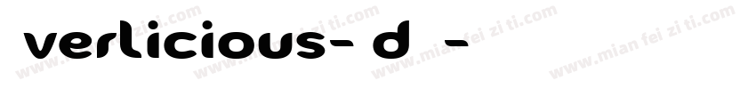 Everlicious-Kd6W字体转换