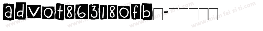 AdvOT863180fb◆字体转换