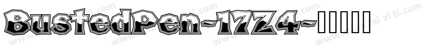 BustedPen-17Z4字体转换