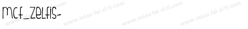 mcf_zelfis字体转换