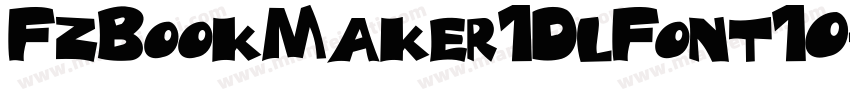 FzBookMaker1DlFont10字体转换
