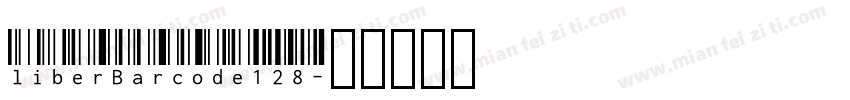 liberBarcode128字体转换