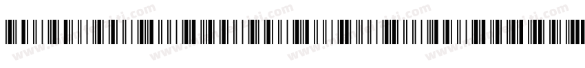 LibreBarcode128-Regu字体转换